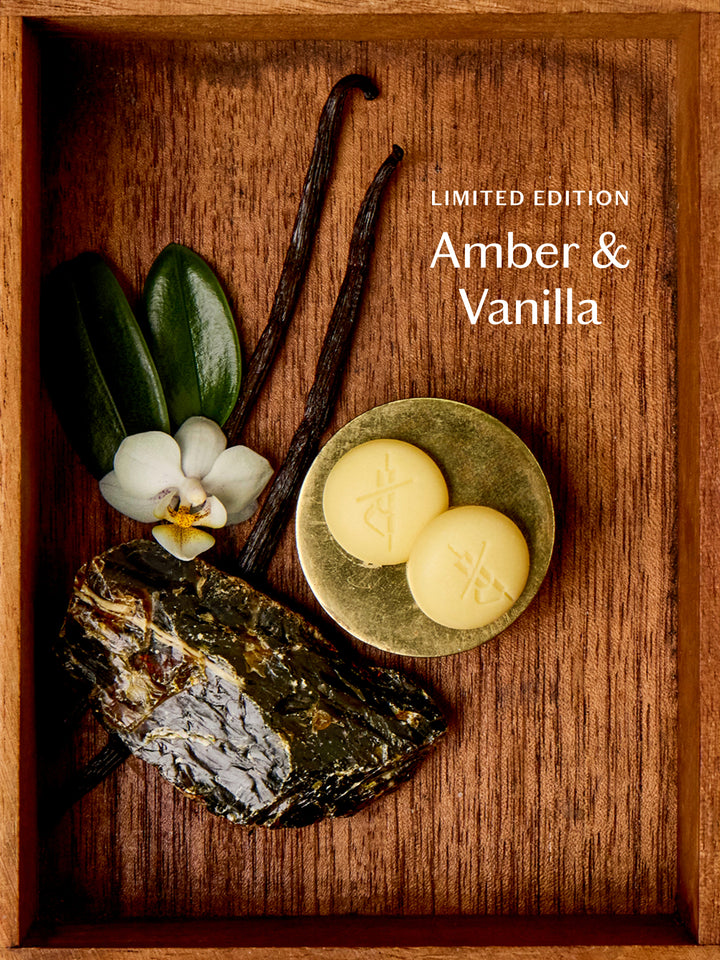 Amber & Vanilla Pebble | Bath & Shower Oil