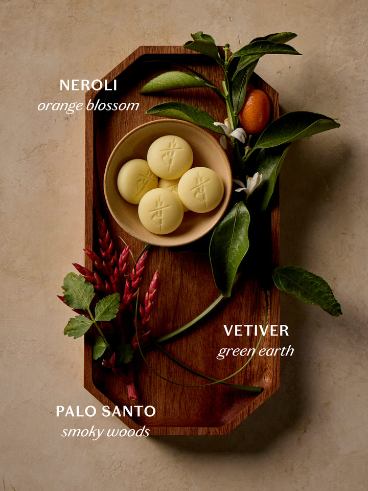 Palo Santo & Vetiver Pebble | Bath & Shower Oil