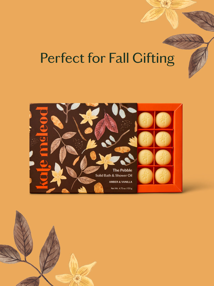 Amber & Vanilla Pebble | Bath & Shower Oil