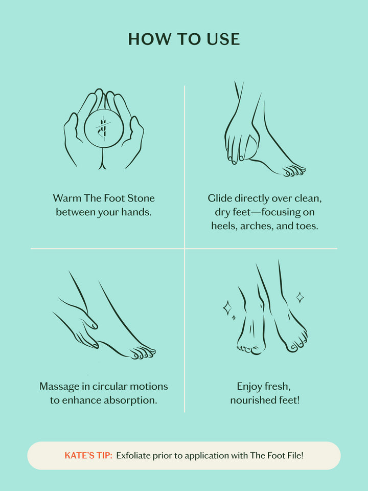 Foot Stone | Solid Foot Moisturizer