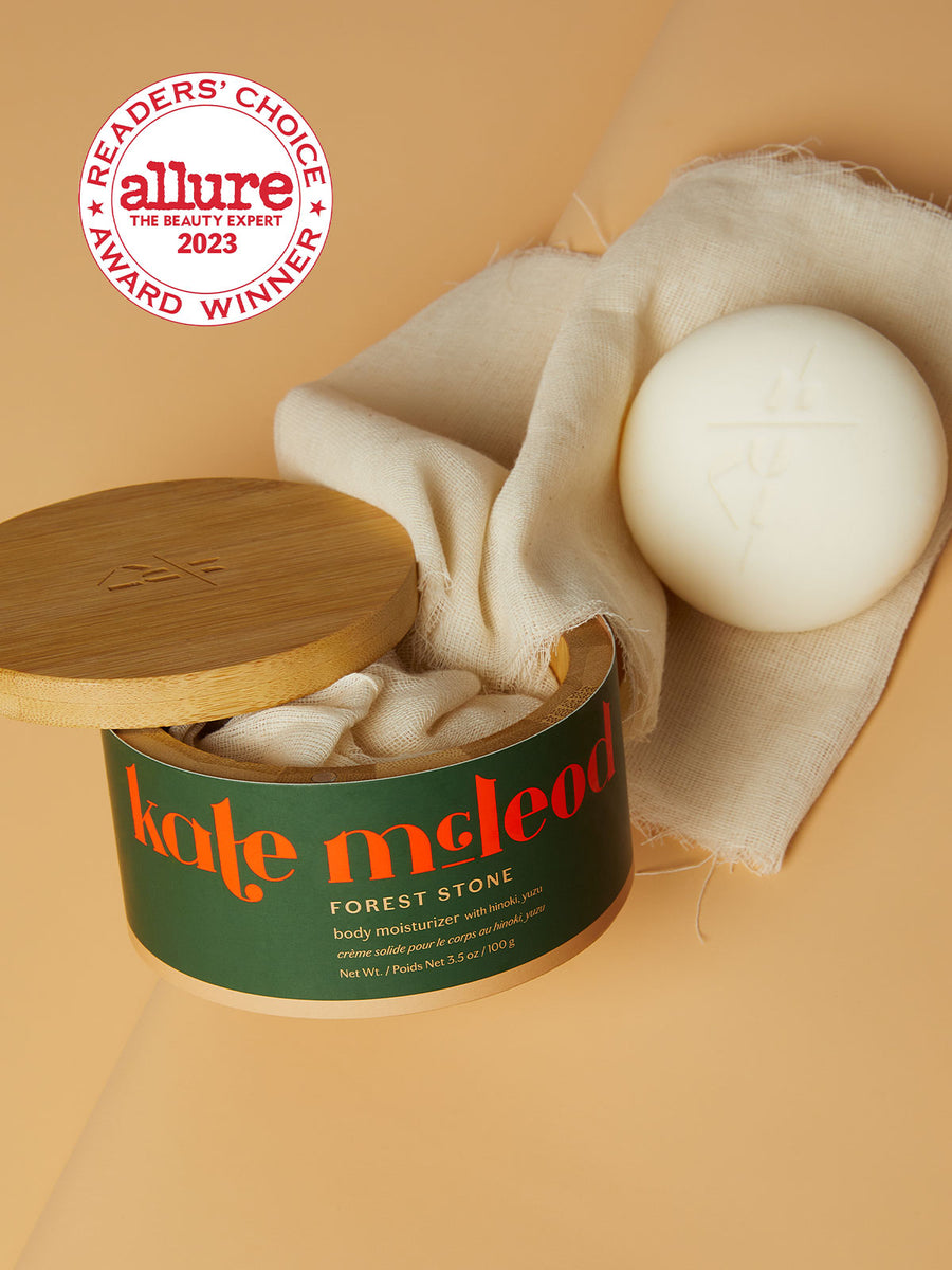 Forest Stone Hinoki Yuzu Lotion Bar Kate McLeod