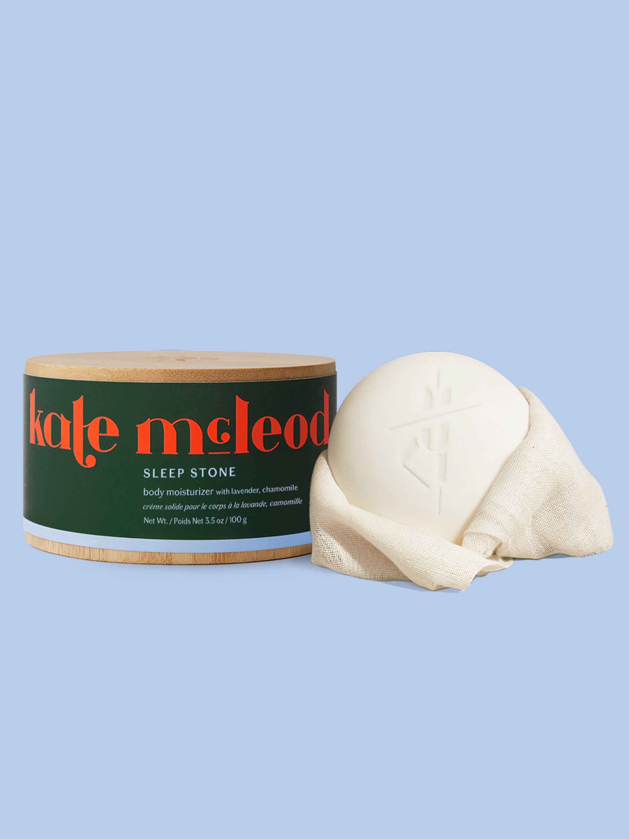 Lavender Body Lotion Bar | Sleep Stone - Kate McLeod