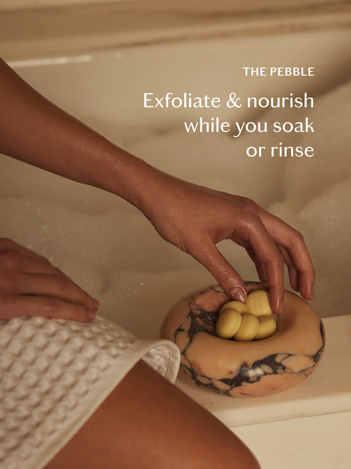 Palo Santo & Vetiver Pebble | Bath & Shower Oil