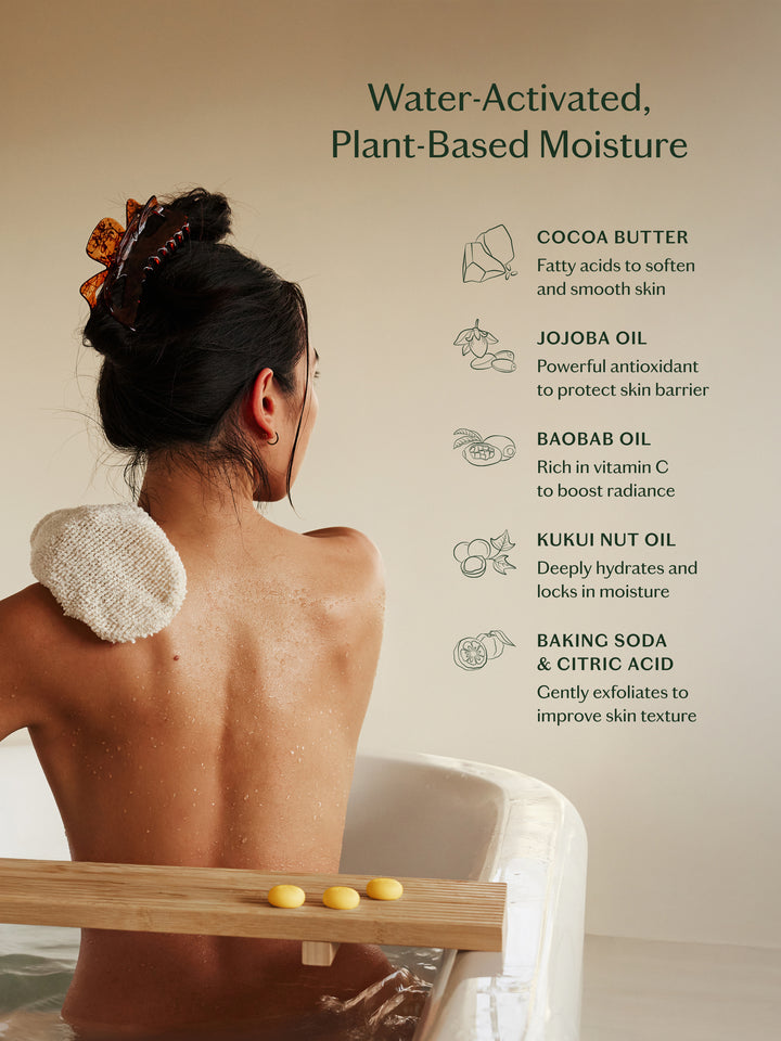 Palo Santo & Vetiver Pebble | Bath & Shower Oil