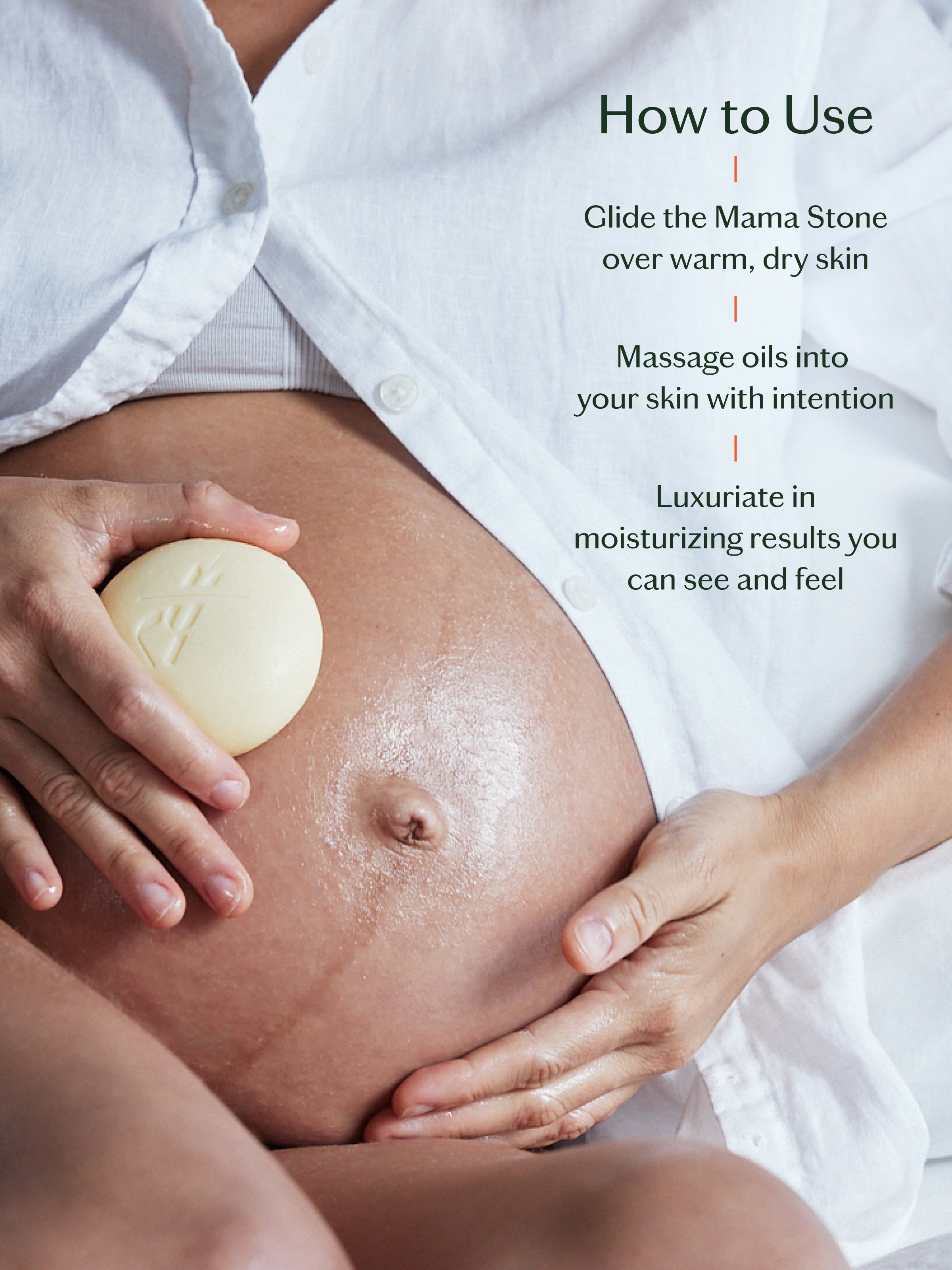 Stretch Mark Pregnancy Lotion Bar | Mama Stone - Kate McLeod