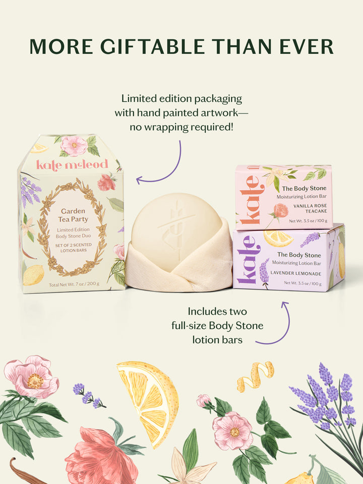 Garden Tea Party | Spring Body Stone Duo