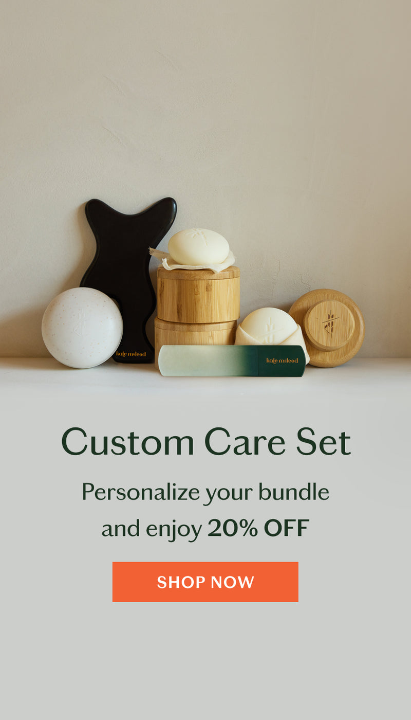 Shop the custom care set
