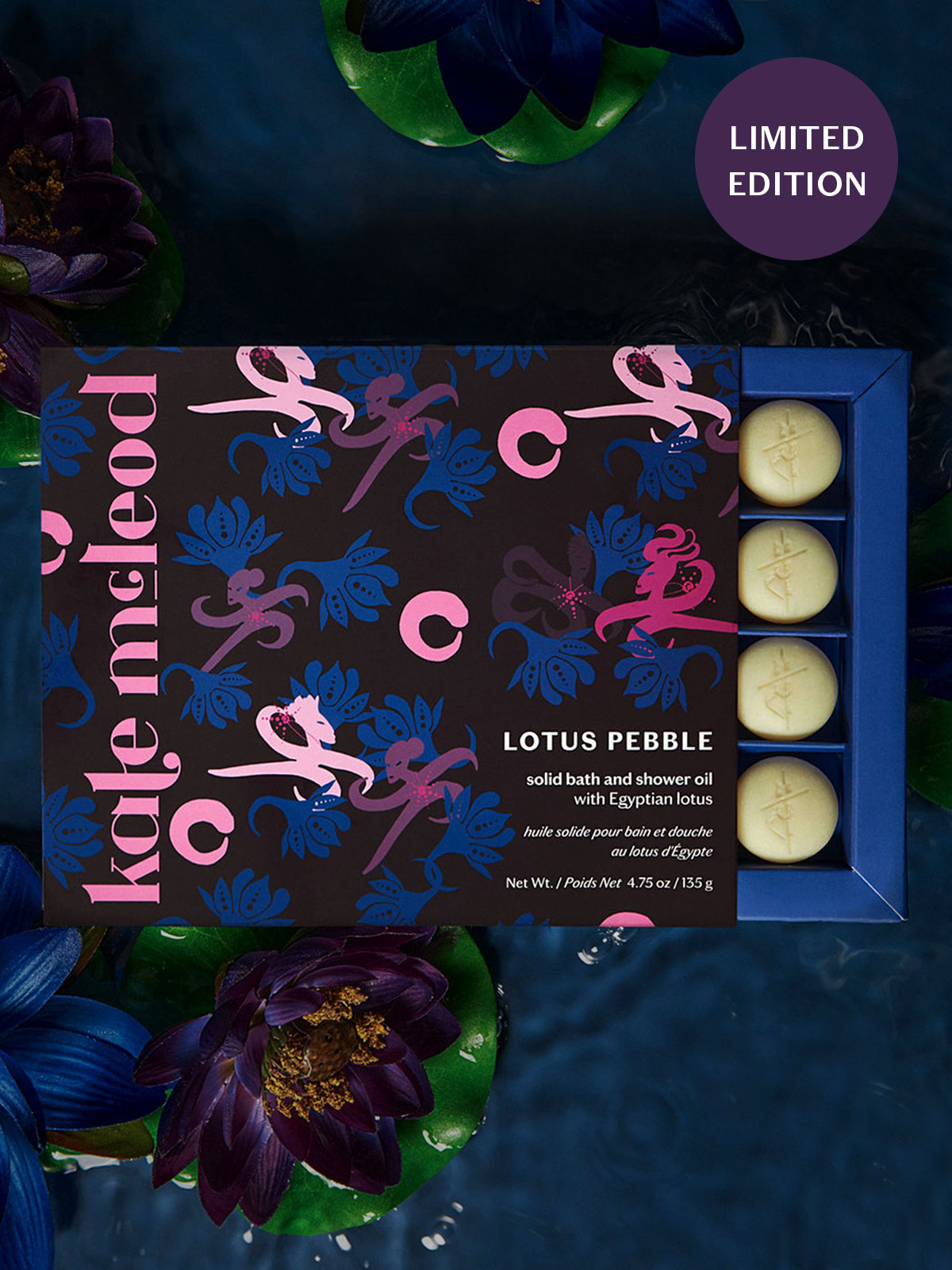 Lotus Pebble | Limited Edition | Bath & Shower Oil