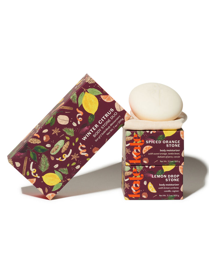 Winter Citrus Body Stone Duo | Holiday Limited Edition